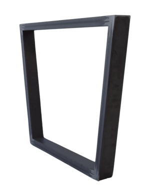 Pied métal trapèze