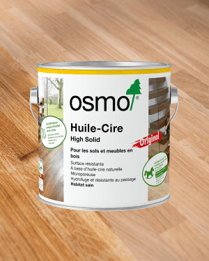 Huile pour parquet de chez OSMO