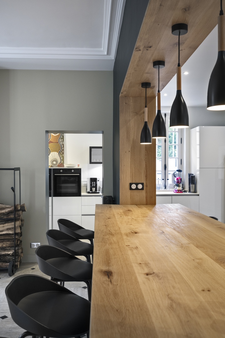 Interieur en bois massif