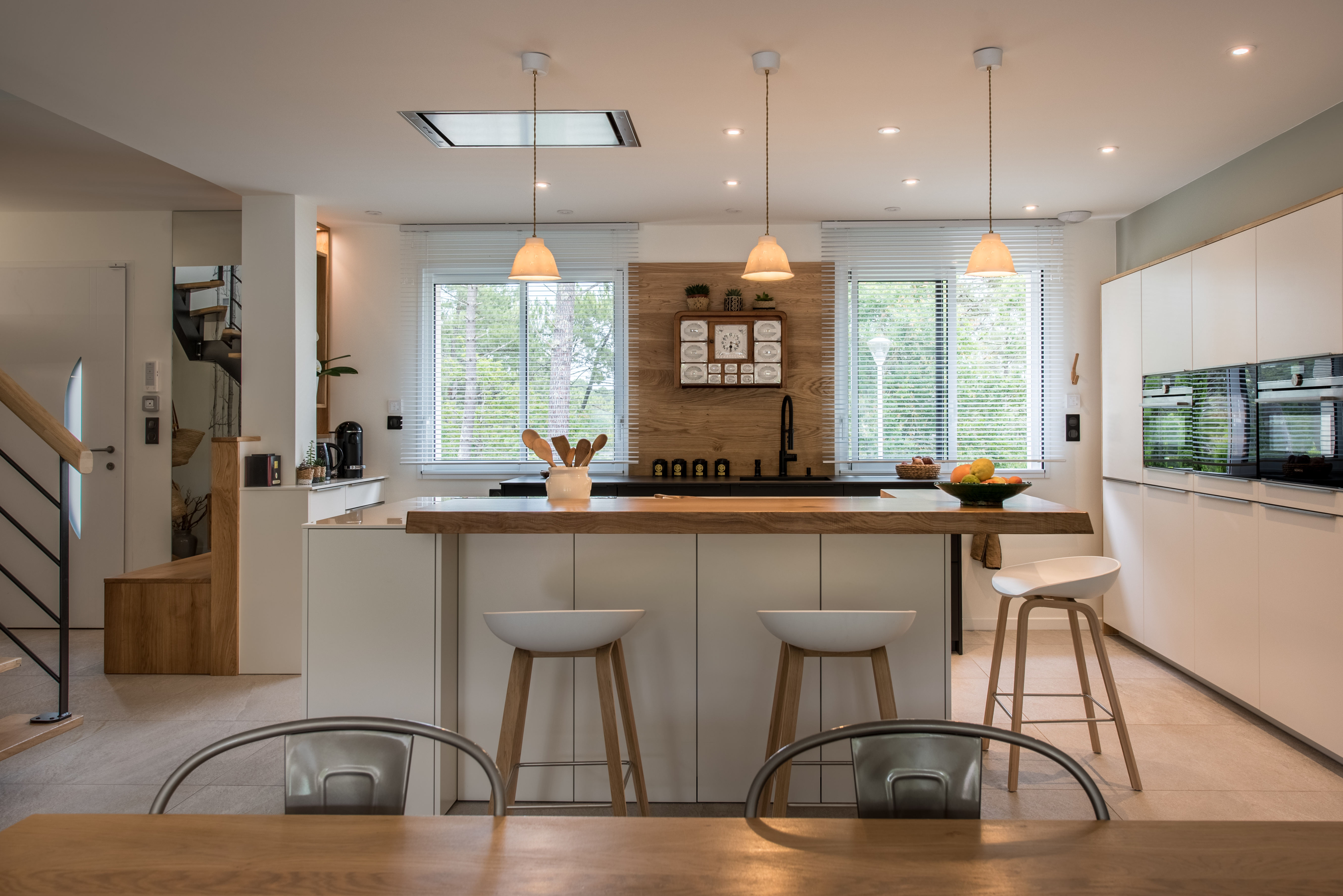 Cuisine bois massif sur mesure